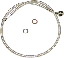 MAGNUM SHIELDING Brake Line - 10 mm-35° - 36" - Sterling Chromite II AS37136