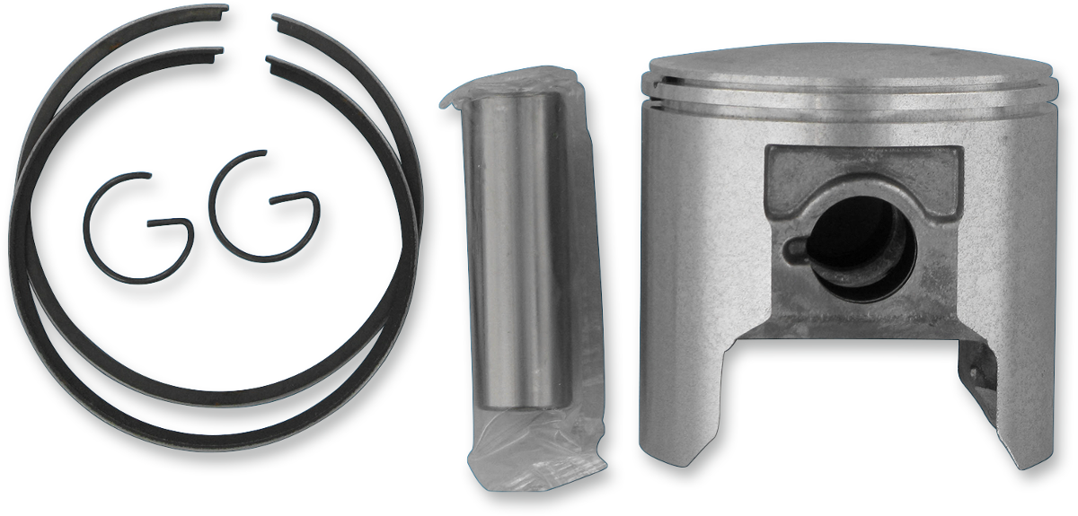 PARTS UNLIMITED Piston Assembly - 72.00 mm - Rotax - Ski-Doo 09-7412