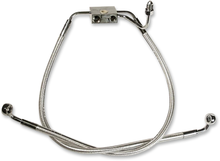 MAGNUM SHIELDING Brake Line - 10 mm-90° - 32" - Sterling Chromite II AS37232