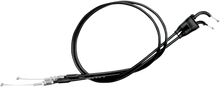 MOTION PRO Black Vinyl Throttle Cable - Push/Pull - +3" - '02-'13 Husaberg/KTM 10-0116