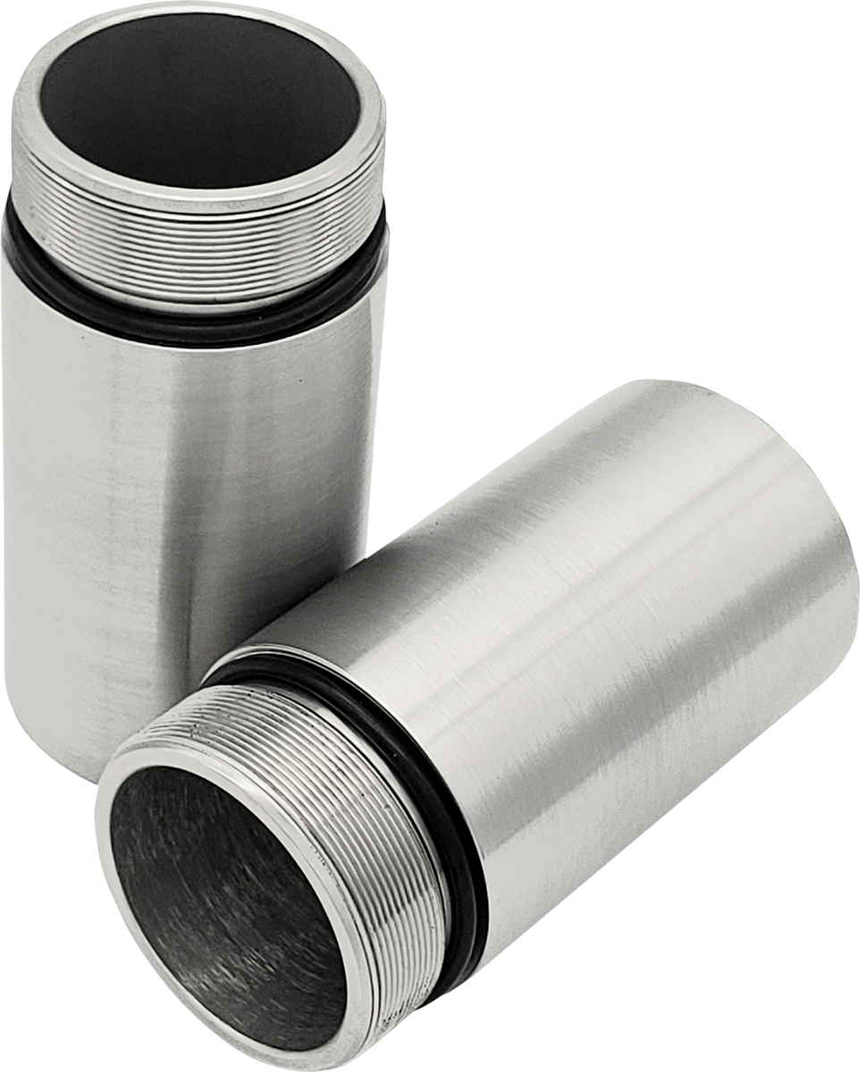 CYCLE VISIONS Fork Tube Extensions - 49 mm - Extends +3" - Chrome CV7113