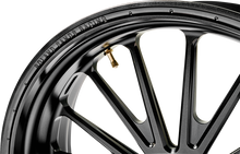 RSD Wheel - Traction - Front - Dual Disc/with ABS - 21x3.5 - Black Ops™ - '08+ FLH 1204-7106R-TRSAJ-SMB