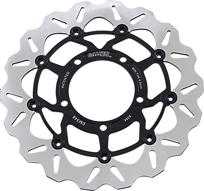 GALFER Brake Rotor - Front - Black Carrier DF348JCW