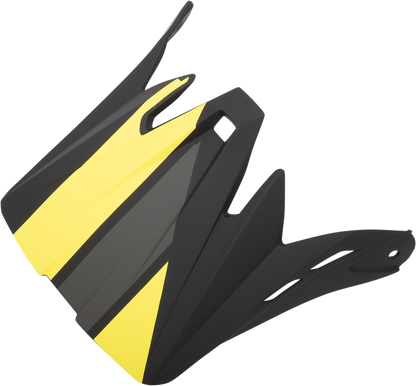 Z1R Child Rise Visor Kit - Evac - Matte Black/Hi-Vis/Gray 0132-1408