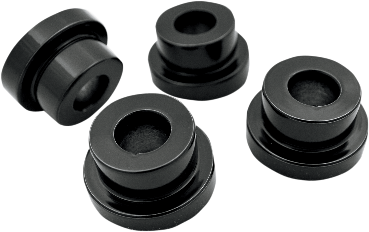 LA CHOPPERS Angled Handlebar Riser Bushing Kit - 5° - Black LA-7400-00B