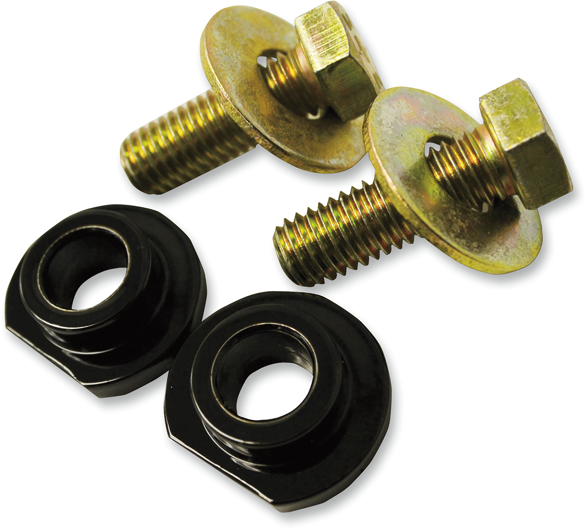 LA CHOPPERS Blackline Handlebar Riser Adapter Kit - FXS LA-7409-01