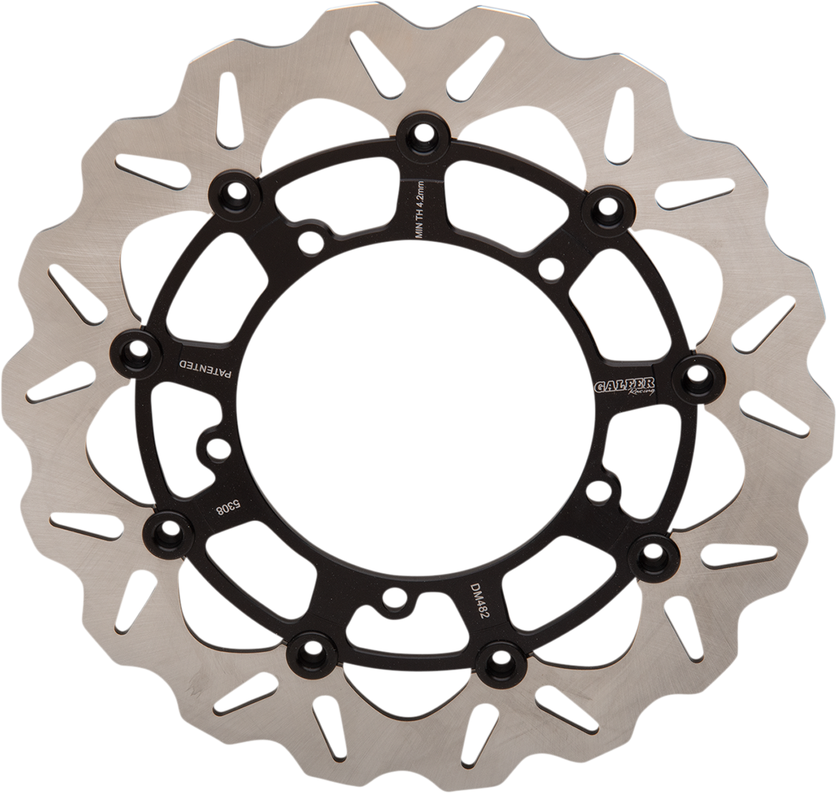 GALFER Brake Rotor - Front - Black Carrier DF482JCW