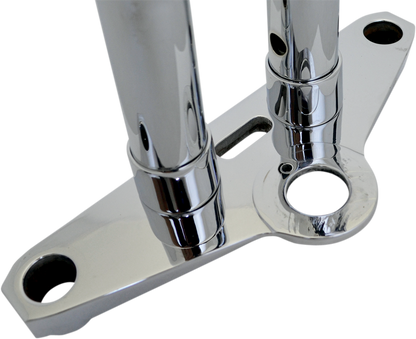 LA CHOPPERS Handlebar Riser Extensions - 1" x 1-1/2" - Chrome LA-7413-51