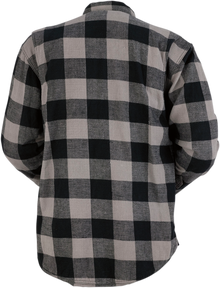 Z1R Duke Flannel Shirt - Gray/Black - XL 3040-2548