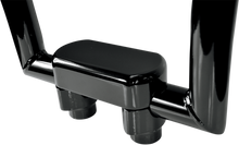 LA CHOPPERS Solid Handlebar Riser & Top Clamp Kit - 1-1/2" - Black LA-7442-01B