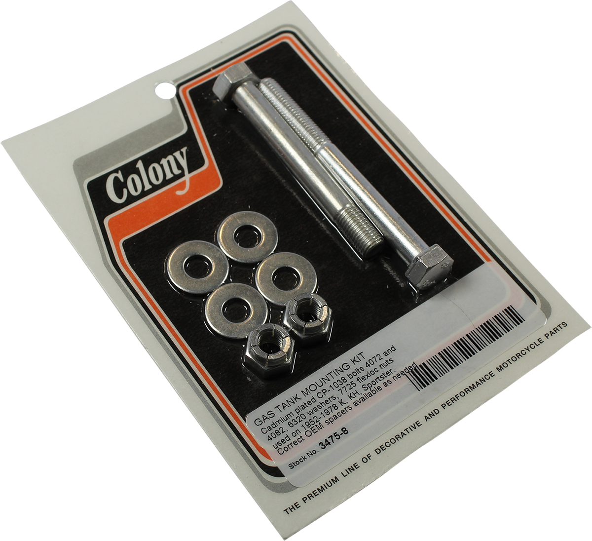 COLONY Mounting Hardware Kit - Cadmium-Plated 3475-8