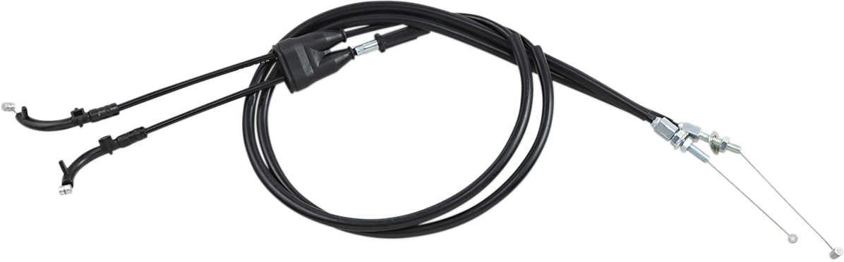 MOTION PRO Black Vinyl Throttle Cable - Push/Pull - '13-'16 KX250F 03-0429