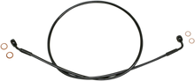 MAGNUM SHIELDING Brake Line - EZ Align - Stainless Steel - Black SBB0601-44