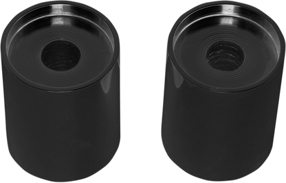 LA CHOPPERS Handlebar Riser Extensions - 2" x 1-1/2" - Black LA-7413-53B