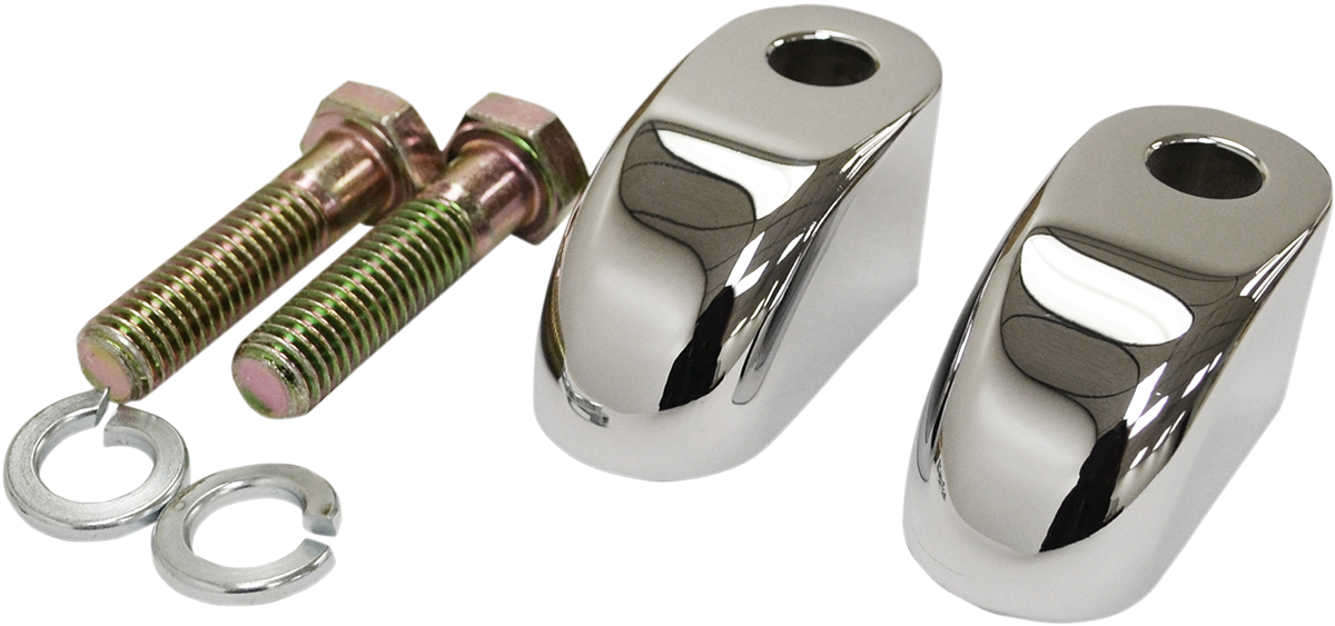 LA CHOPPERS Handlebar Riser Pullback Extension Kit - 1" - Chrome LA-7416-01