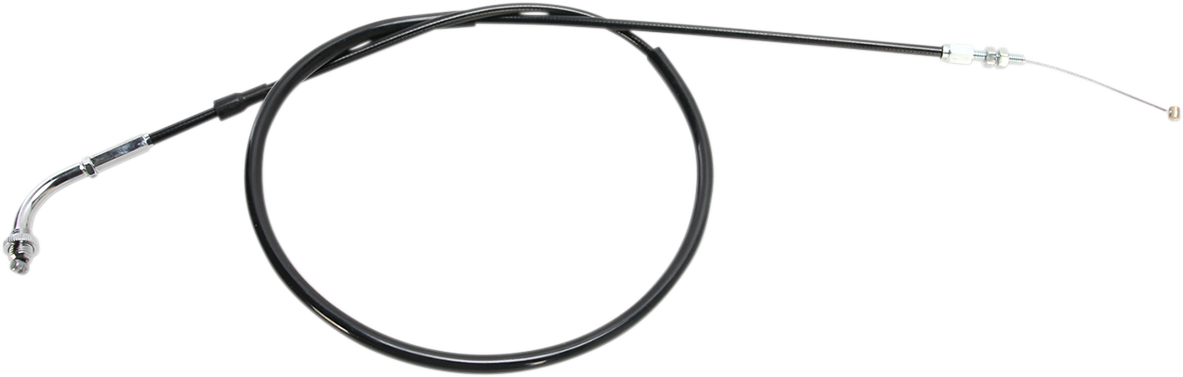 MOTION PRO Black Vinyl Throttle Cable - Pull - +6" - '11-'24 VT750C 02-0597