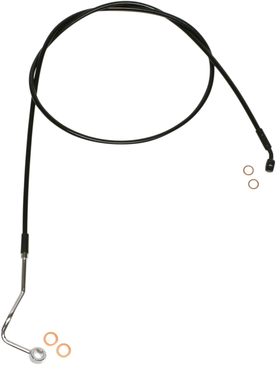 MAGNUM SHIELDING Brake Line - Upper - XR - Black SBB1401-74