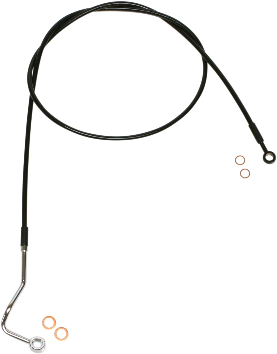 MAGNUM SHIELDING Brake Line - Upper - XR - Black SBB1402-72