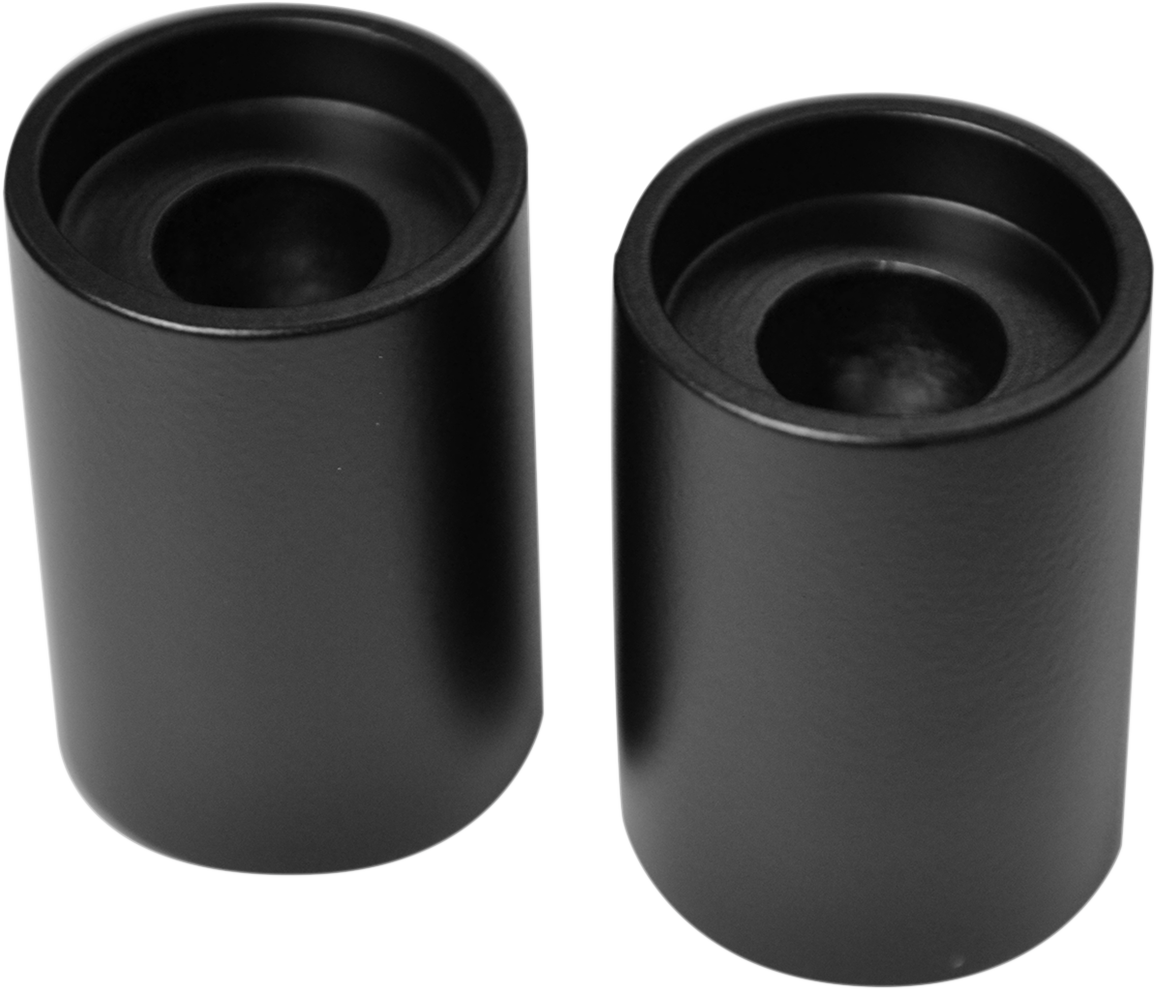 LA CHOPPERS Handlebar Riser Extensions - 1-1/2" - Flat Black LA-7413-02M
