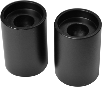 LA CHOPPERS Handlebar Riser Extensions - 1-1/2" - Flat Black LA-7413-02M
