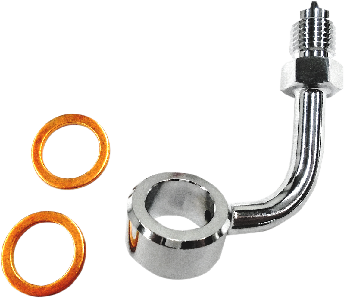 MAGNUM SHIELDING Banjo Fitting - Chrome 37019