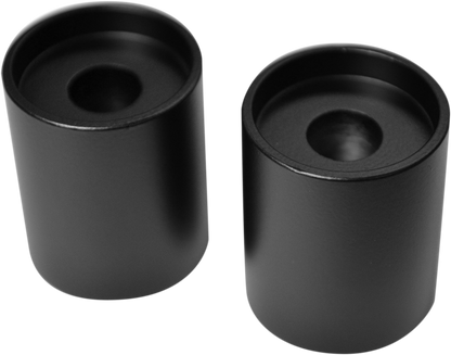 LA CHOPPERS Handlebar Riser Extensions - 1-1/2" x 1-1/4" - Flat Black LA-7414-02M