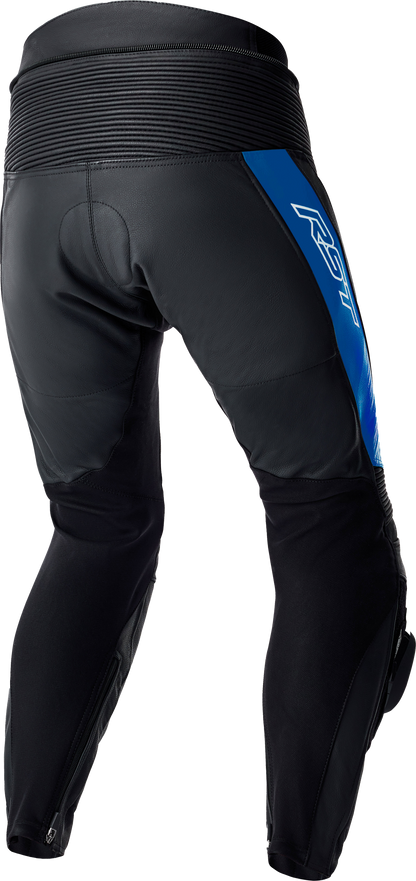 Tractech Evo D3o Pants Blk/Blue Leather Lg