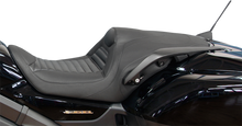 MUSTANG Seat - Tripper Fastback™ - Front Tuck-n-Roll - Black - F6B 76841