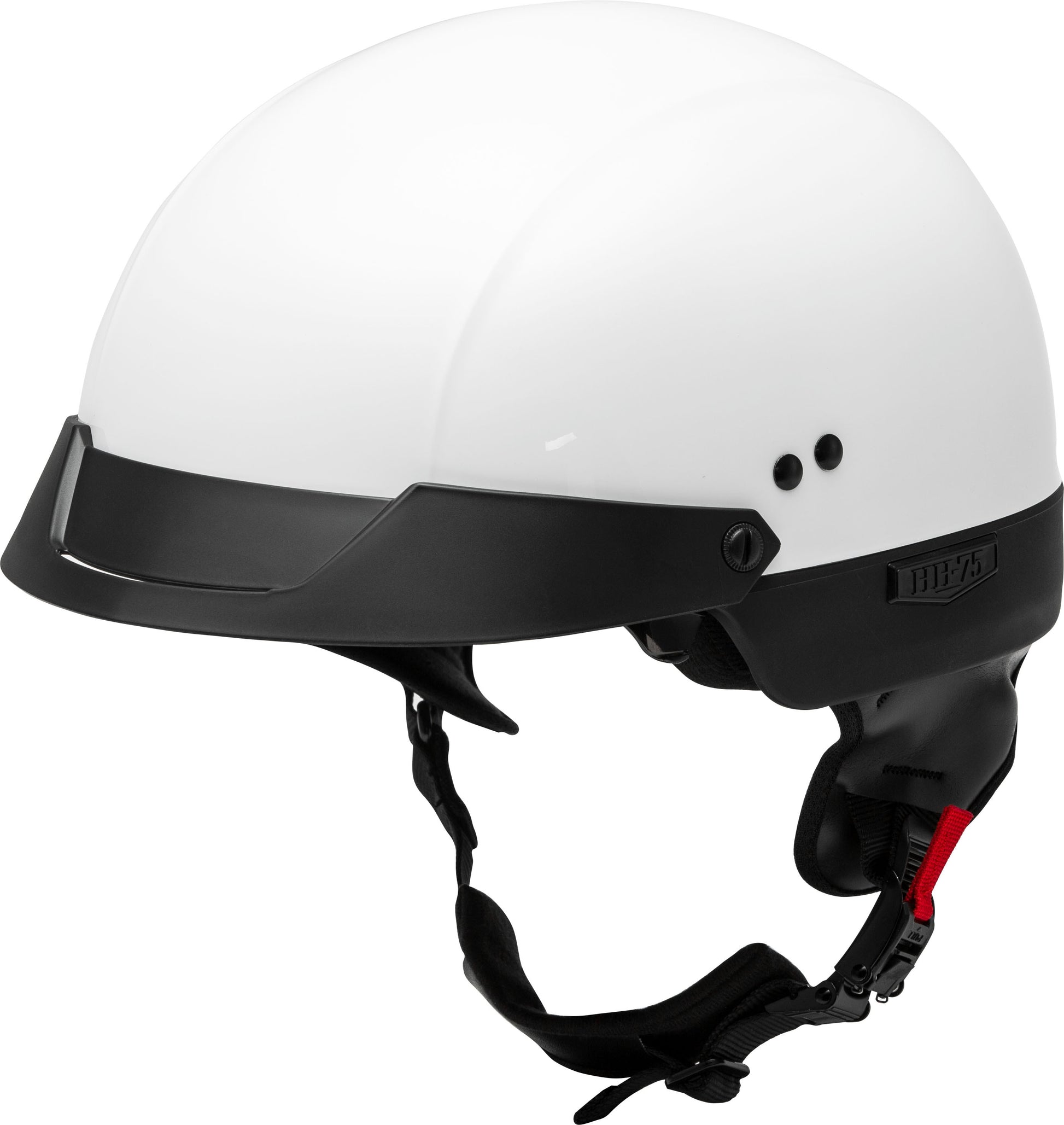 Hh 75 Half Helmet White Xs