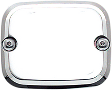 JOKER MACHINE Front Brake Master Cylinder Cover - Smooth - Chrome 951019C