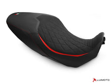 LUIMOTO Diamond Edition Rider Seat Cover for the DUCATI DIAVEL 1260 (2019+) - Low Seat