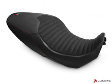 LUIMOTO Classic Sport Edition Rider Seat Cover for the DUCATI DIAVEL 1260 (2019+) - Low Seat