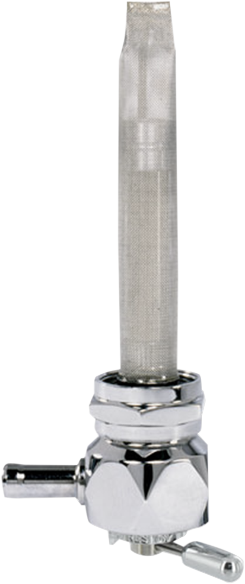 PINGEL Hex Fuel Valve - Diamond Chrome - 22 mm 1311-CD