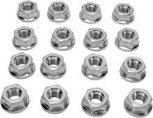 ITP Lug Nuts - Flat - Chrome - 10 mm - 16 Pack BLUG10BX