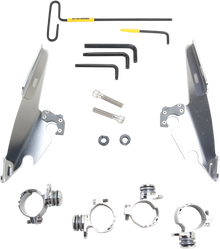 MEMPHIS SHADES Batwing - Mounting Kit - Polished - XL48 MEK2009