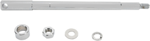 DRAG SPECIALTIES Axle Kit - Front - Chrome - '84-'99 Harley-Davidson 16-0261-BC520