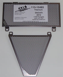 Cox Racing Radiator Guards for the Ducati Panigale 1299 / 1199 / 899 / 959 / V2 - Original Kit