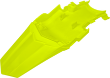 UFO MX Rear Fender - Fluorescent Yellow - Honda - CRF '19-'26 HO04699-DFLU