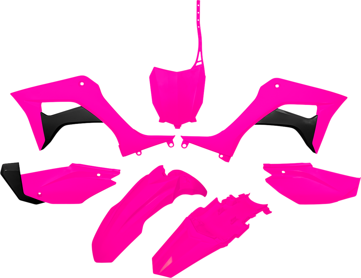 UFO Replacement Body Kit - Fluorescent Pink - Honda - CRF '19-'26 HOKIT124-P