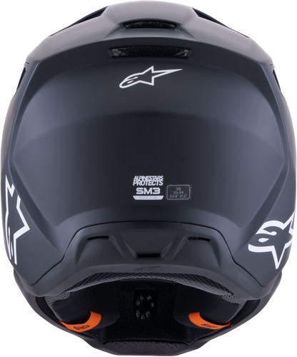 Sm3 Solid Helmet Black Matt Xl