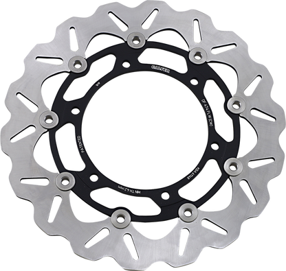 GALFER Brake Rotor - Front - Black Carrier DF474CW