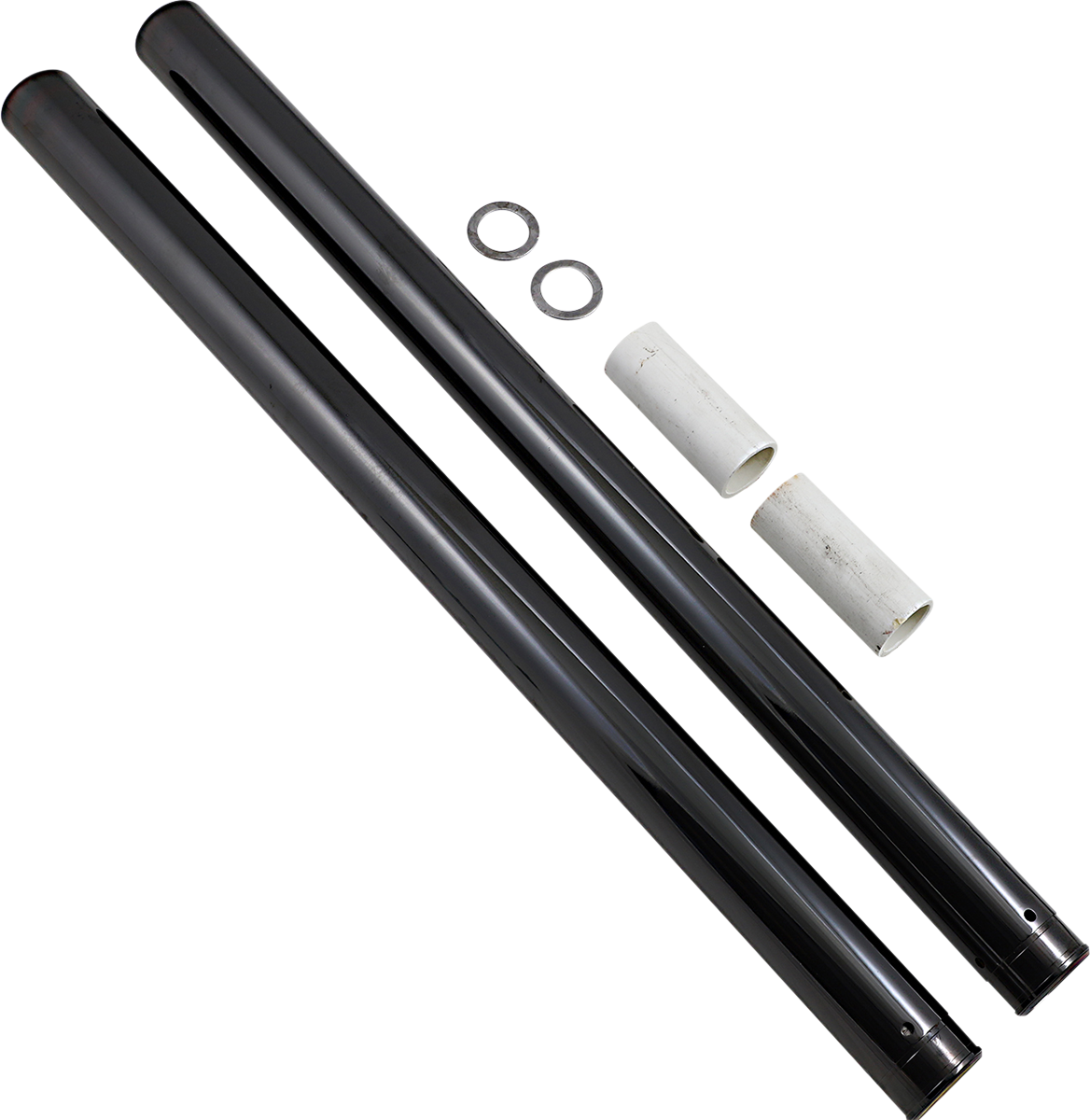 CUSTOM CYCLE ENGINEERING Fork Tubes - 49 mm - 29.50" - Black T2015DLC