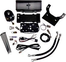 ULTRACOOL Oil Cooler Kit - Flat Black - Dyna DY-1F