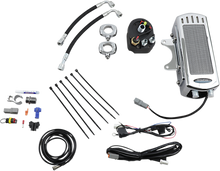 ULTRACOOL Oil Cooler Kit - Side Mount - Chrome - Softail SMS-1C