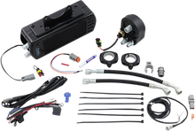 ULTRACOOL Side Mount Oil Cooler Kit - Gloss Black - Touring SMT-2G