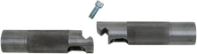 FAT BAGGERS INC. 1-1/4" EZ Install Pointed Top Handlebar - 10" - Chrome 907010