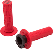 TORC1 Defy Lock-On Grips - 4-Stroke - Red 3750-0402