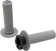 TORC1 Defy Lock-On Grips - 4-Stroke - Gray 3750-0702