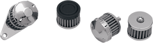 DRAG SPECIALTIES Crankcase Filter with Mounting Base 35-0312-BC299