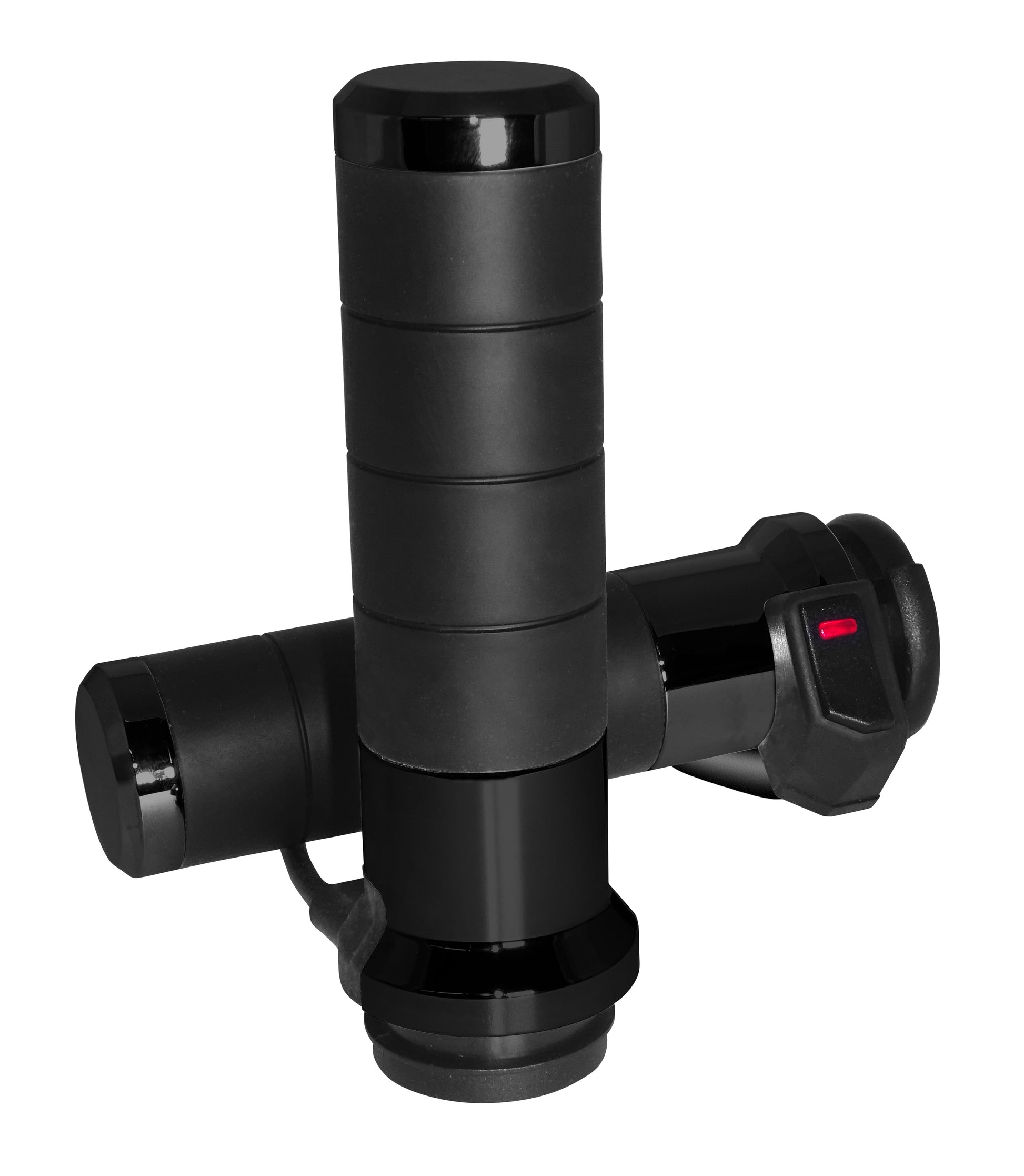 Titan X Heated Grips Black Electric Throttle